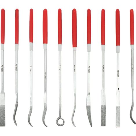 SET DI AGHI DIAMANTATI YATO 10 pezzi/140 mm 6145 (1/5)