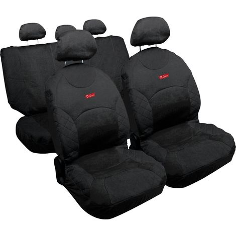 Drive Jeans, Set Coprisedili - Nero (1/2)