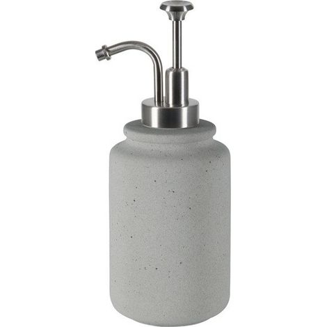 Dispensador de jabón de cerámica  Grey CEMENT Spirella