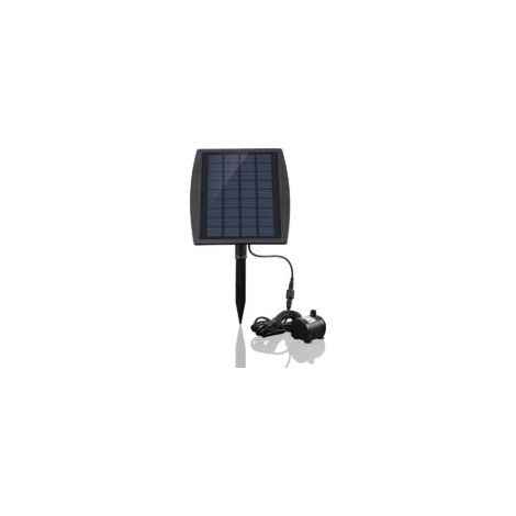 Pompe eau solaire sans brosse pour bassin Pompe eau solaire pour fontaine avec panneau solaire 9V 2.5W 200L / H. (1/5)