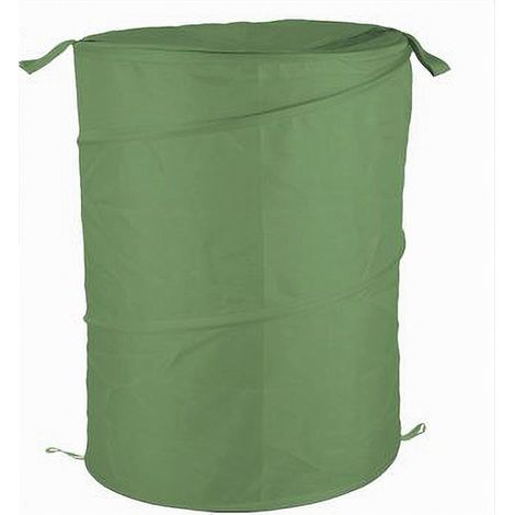 Cleafe - Cesto Contenitore Porta Biancheria Bucato Giochi Pieghevole 42x50 Cm Verde 79852 - (1/2)