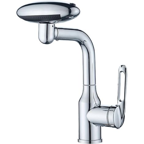 Robinet lavabo cascade - pour vasque sur plan et salle d'eau (1/5)