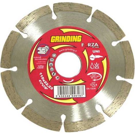 Disco Diamantado Cs 115 Piedra Forza Grinding