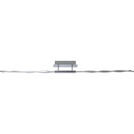 Naeve TWIST Plafonnier semi-encastré à LED intégré à intensité variable, chrome 3 000 K (1/5)