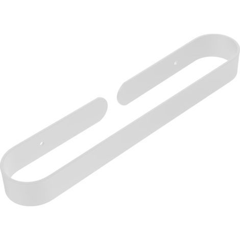 Towel Rack No Drilling Required Space Aluminum Bar White 30