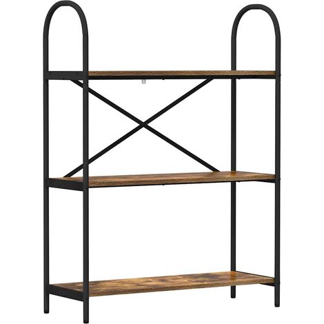Maison Exclusive - Bücherregal Geräucherte Eiche 80 x 30 x 109 cm