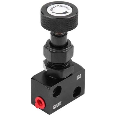 Valve de Dosage de Frein Universelle Régulateur de Pression Noir pour Sport Automobile (1/4)