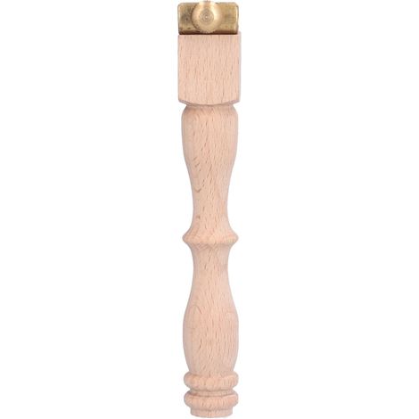 Les pieds du cadre à broder, en bois naturel avec des vis en laiton, conviennent à la broderie, à la couture et au tissage. (1/5)