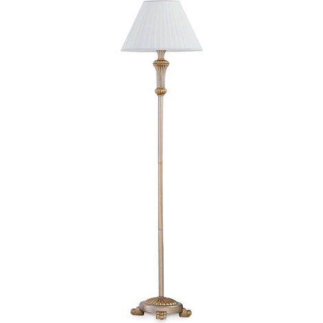 Ideal Lux Dora - 1 Leuchte Stehlampe Antik Messing, E27
