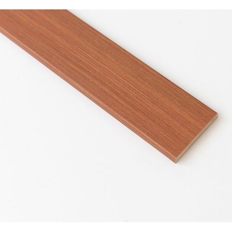 COPRIFILO 70X10 MM MDF 240 CM NOCE TANGANICA R6- 10,0 pz