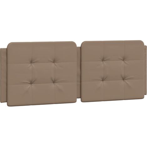 Maison Exclusive - Kopfteil-Kissen "Zadar" Cappuccino-Braun 120 c