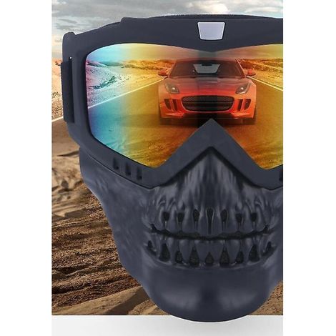 Winddichte Motorradbrille für Harley-Fahrten und Outdoor-Sportarten (1/4)
