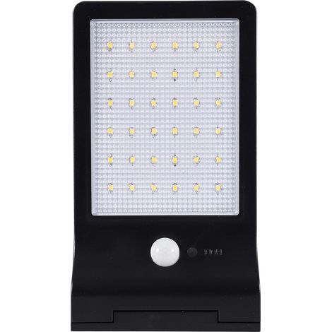 Applique Murale Solaire Capteur LED Étanche - Lampe de Rue pour Cour Rurale & Espaces Extérieurs (1/4)