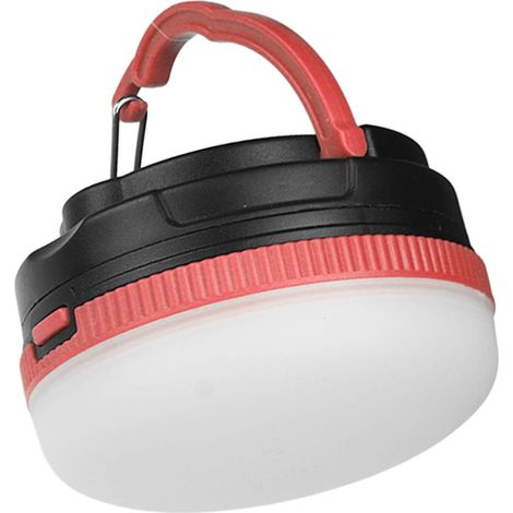 Lampe de camping suspendue, lampe de camping LED magnétique, lampe de tente étanche, mini lampe de secours pour le camping, rouge (1/5)
