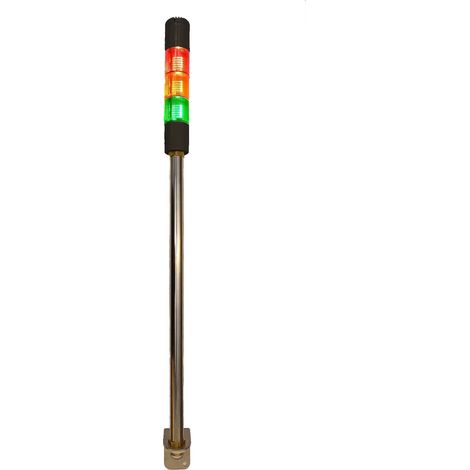 Colonnes lumineuses pré-configurées à LED Feu Fixe, Rouge / Vert / Ambre, 24 V (c.a./c.c.) ( Prix pour 1 )