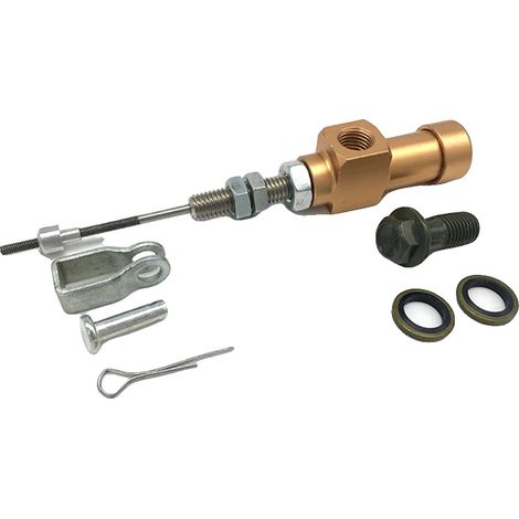 Pompe de frein à embrayage hydraulique, aluminium durable, performance de commutation améliorée, Or (1/2)
