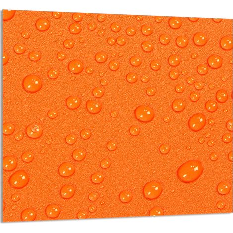 Panneau de verre POUR la cuisine 65x60 Gouttes (1/5)