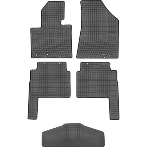 FROGUM ET0432 Fußmatten - Abdeckung 200000/1 - Kia Sorento II 2009-2012 - Fußraum vorne AV - EINBAU (1/5)