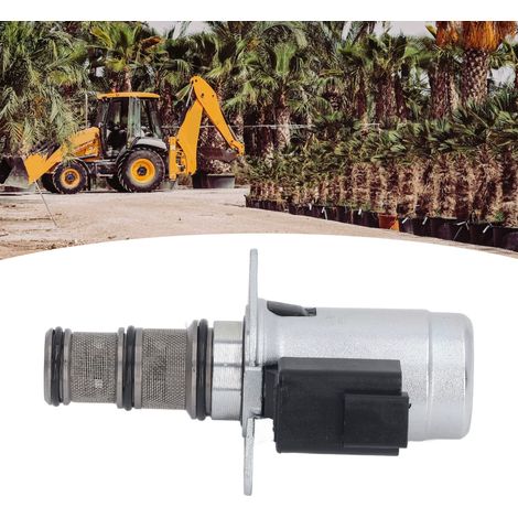 Électrovanne 12 V pour pelle hydraulique, compatible avec les pelles KOMATSU, CAT et JCB. (1/5)