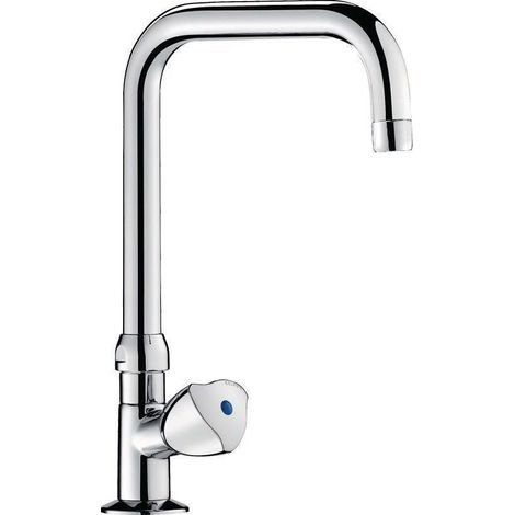 Robinet pilier mâle 15 x 21 L 150 avec têtes à clapet : réf. D2553 (1/2)