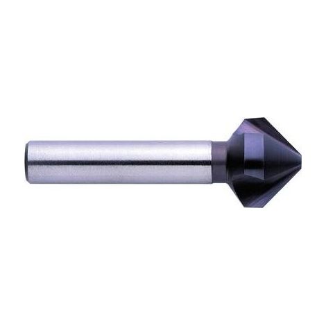 Exact 51148 Svasatore conico 16.5 mm HSS TiAIN Alberino cilindrico 1 pz.