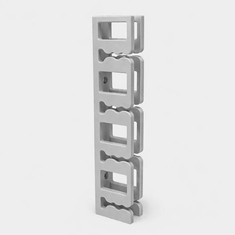 Porta cappellino da baseball grigio, appendiabiti da parete organizer (1/3)