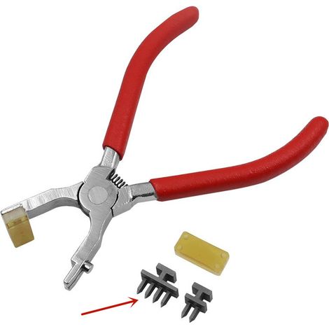 4-mm-Lederlocher mit Geräuschlosigkeitsfunktion, Nähzange, Lederbearbeitungswerkzeuge, Hochleistungs-Druckknöpfe (Typ A)