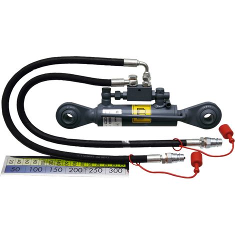 Hydraulischer oberer Mittellenker 550–830 mm Kat. 2 (25,4) Zylinder 50 mm (1/2)