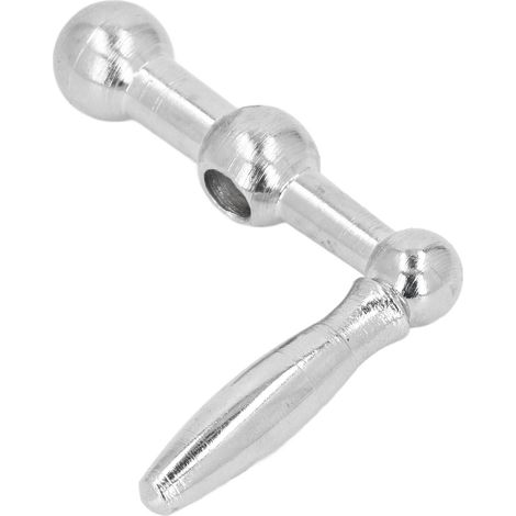 Manivelle de tour en fer poignée coulissante 3 billes pour mini tour 7x10 0618 CJ18 CJ0618A 7x12 7x14 0618-3B (1/5)