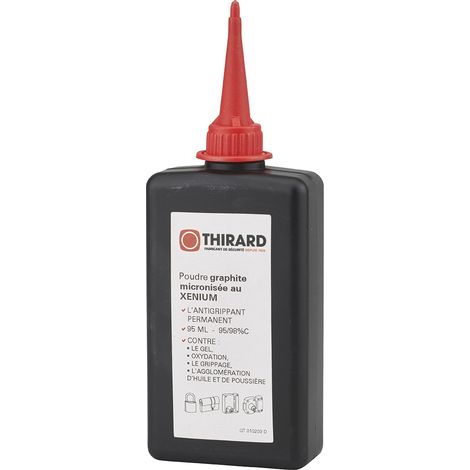 Thirard – Lubrifiant poudre graphite pour cylindre 95ml – Protège contre l'oxydation et la corrosion – Applicateur inclus (1/3)
