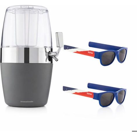 Getränkekühler-Verteiler InnovaGoods und 2 Sonnenbrillen Sunfold Frankreich BIERMASCHINE - BIERZAPFGERÄT (1/5)
