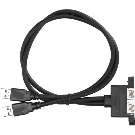 Câble d'extension USB-C 4K 60W PD 3.1 mâle-femelle 1m pour charge rapide et transfert vidéo (1/4)