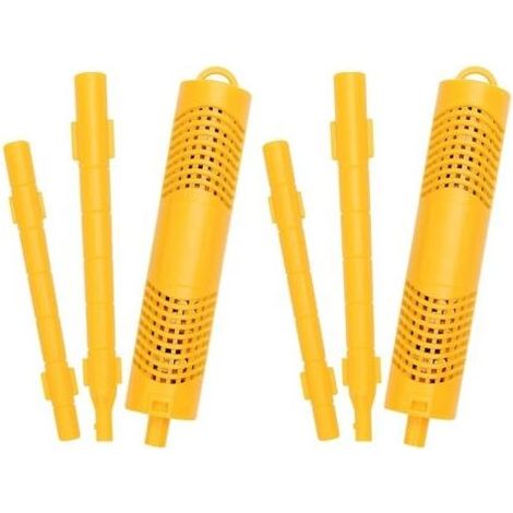 Lot de 2 bâtonnets de filtres minéraux pour spa pour piscine et bain à remous Durée de vie de 4 à 6 mois Cartouche à vie réduisant les besoins en chlore et en brome Pièce universelle Adsorption effica (1/5)