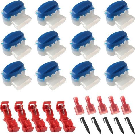 Robot tondeuse connecteur de câble avec remplissage de gel avec fil cassé clip terre crochet pointu et terminal pour Robot tondeuse à gazon auto jardin extérieur (1/5)
