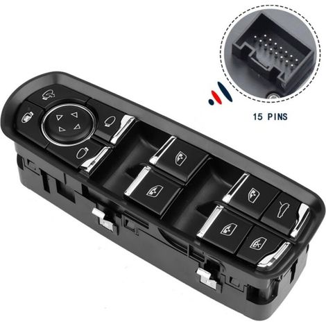 Interruptor de elevalunas eléctrico para Porsche Cayenne 2011-2016 - Accesorio para coche
