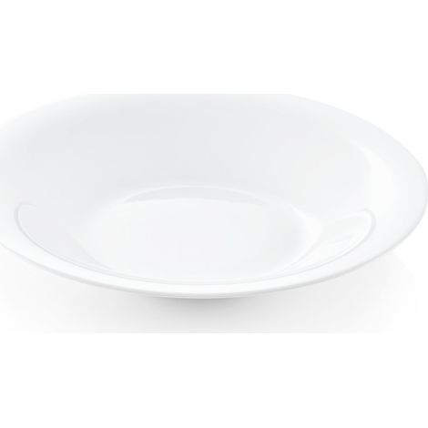Assiette creuse Ø 24 cm verre opal PURO lot de 6 - Was Germany (1/2)
