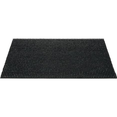 Fußmatte schwarz 100% PE L400xB600xS12mm
