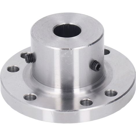 Verschleißfeste Planscheibenfutterplatte aus hochmanganhaltigem Stahl mit 6 Befestigungslöchern, für K11 80, 18 mm/0,71 Zoll (1/5)