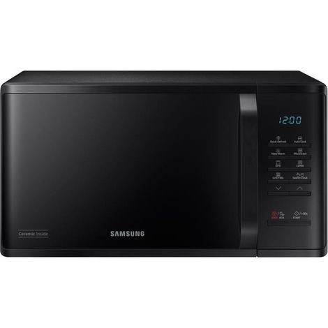Microonde Samsung MG23K3513AK - 23L - Grill - Elettronico - 800W - 28,8 cm - Cavità in ceramica smaltata - Nero
