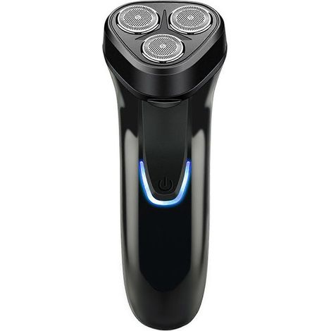 Rasoir électrique pour homme, rechargeable, étanche, portable, pour voiture, triple tête, lavable, rotatif, batterie longue durée, épilateur de voyage