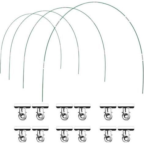 Arceau de Jardin - Arceau Réglable pour Planches Surélevées - Structure (1/5)