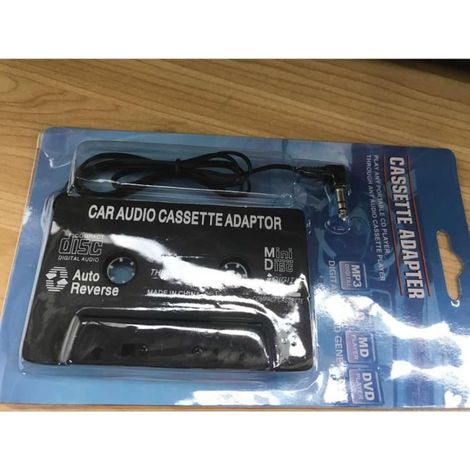 3,5 mm AUX émetteurs adaptateur de cassette audio pour voiture MP3 IPod XLQ706127101909