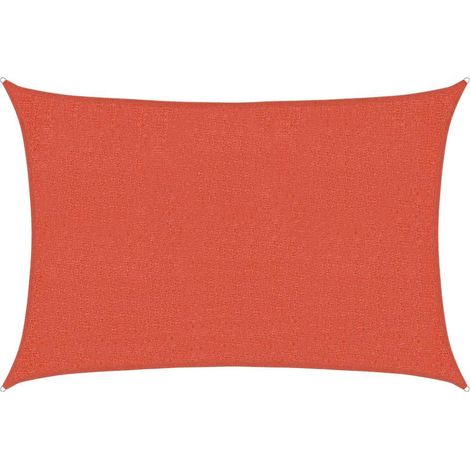 Maison Exclusive - Sonnensegel 160 g/m² Terrakottarot 2x3 m HDPE (1/5)
