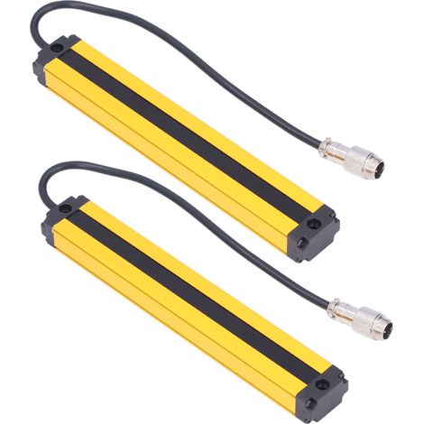 BEM0820‑C‑140NB Barrière immatérielle de sécurité 20 mm, écran lumineux, capteur de lumière infrarouge, grille de détection