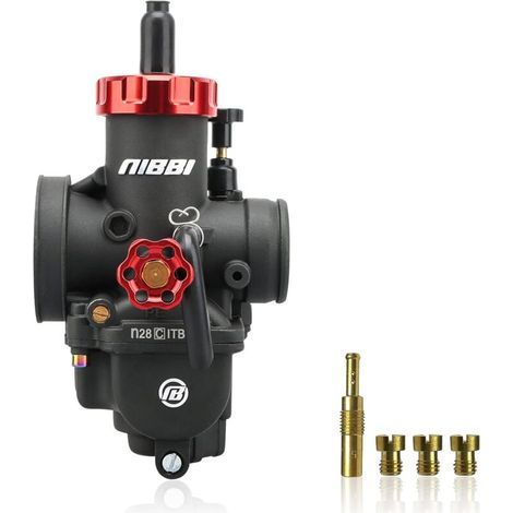 Carburatore di ricambio ad alte prestazioni NIBBI PE28 mm con getti del carburatore (1/5)