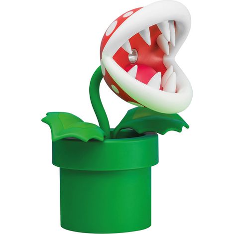 World Trade Technologies Mini Piranha Plant Lampe colorée 21.3 cm