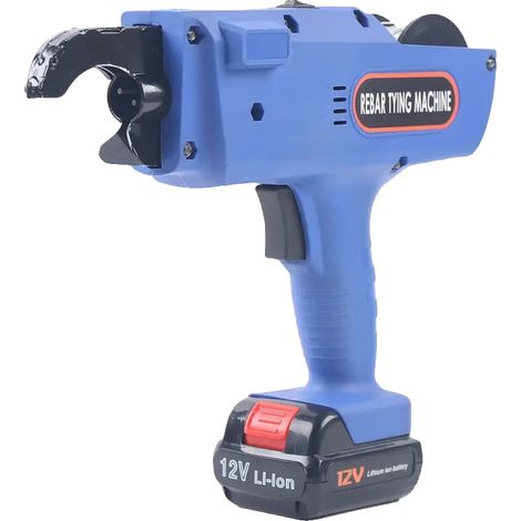 Machine de Liaison Automatique de Fils, Design Portable, 2 Batteries Lithium-Ion, Bleu (1/2)