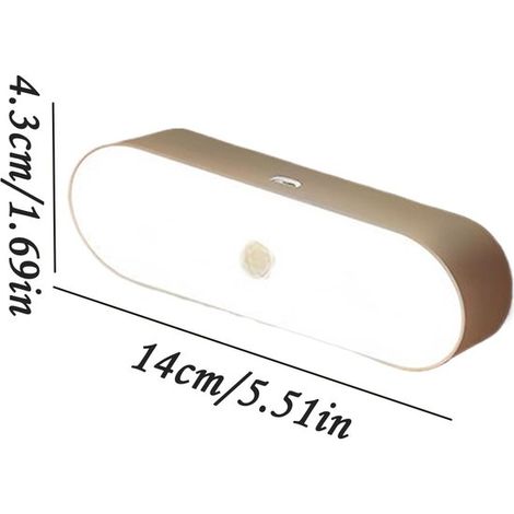 Sensorleuchte – Kabellose Leuchte – Automatische Beleuchtung – Magnetische Befestigung – 64 x 28 cm – Weiß (1/2)