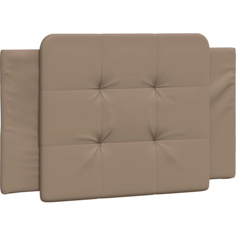 Coussin de tête de lit Zadar cappuccino 90 cm similicuir (1/5)