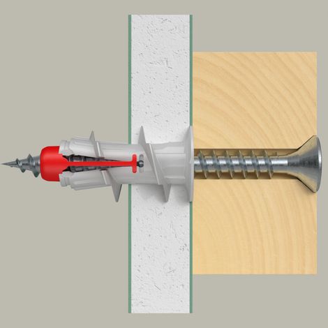 Cheville Autoforeuse BI-Composant FISCHER DuoBlade (1/2)
